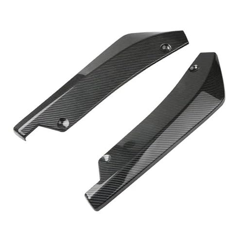 Spoilerlippe Frontstoßstange Universal Auto Vorne Hinten Stoßstange Streifen Lip Spoiler Diffusor Splitter Auto Winglets Seite Rock Exten Auto Spoiler Zubehör(Fiber) von YBCVEPQ