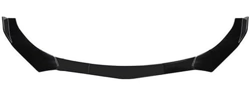 Spoilerlippe Frontstoßstange Universal Body Kit Auto Front Stoßstange Lip Splitter Body Kit Leichte Front Body Schaufel Front Unterlippe Spoiler Air Dam Trim Body von YBCVEPQ