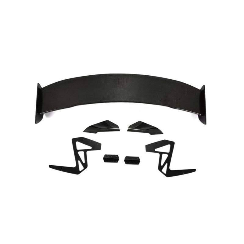 YBDFCBF Kompatibel for Model 3 Dry Carbon Fiber Heckspoilerflügel, kompatibel for Tesla Model 3 Car Body Kit von YBDFCBF
