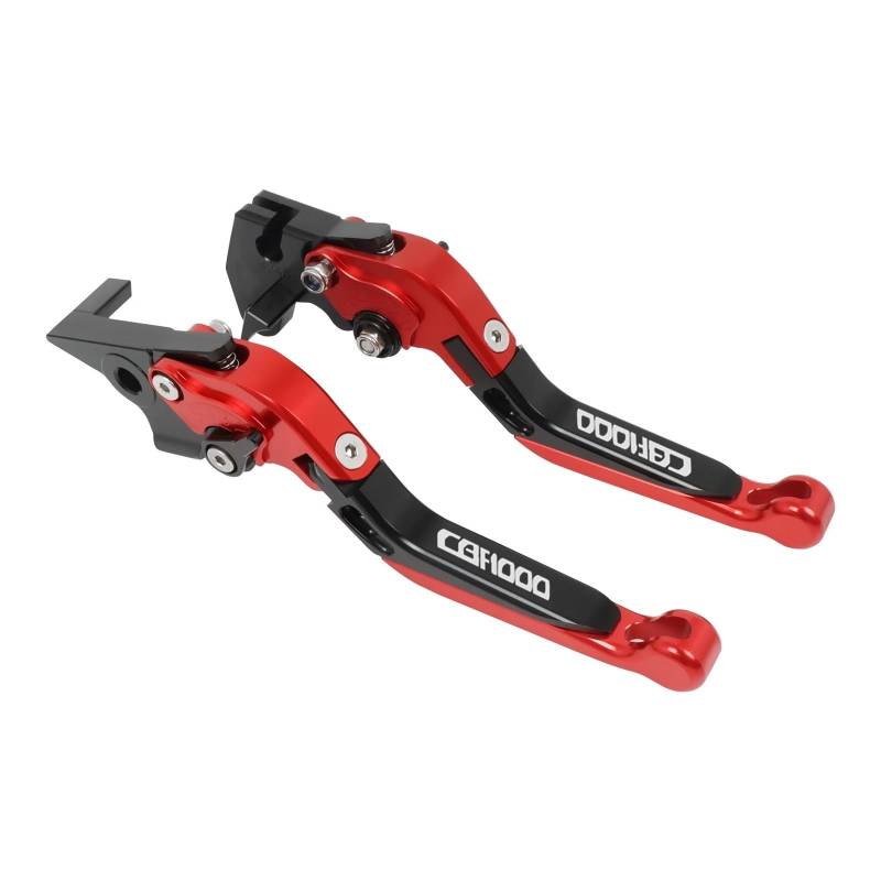YBRAVO Brake Clutch Levers Für h&ond&a CBF1000 CBF 1000 CBF1000A 2006-2009 Motorrad CNC Verstellbare Faltbare Ausziehbare Bremskupplungshebel Griffhebel von YBRAVO