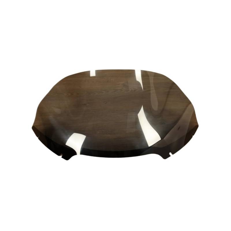 Motorrad Windschild Windschutzscheibe 13 ''Motorrad-Windschutzscheibenverkleidung Windschutzscheibenabdeckung Für Für Touring Für Road Glide Für Ultra Für FLTRU 2015-2023 von YBVDCXP