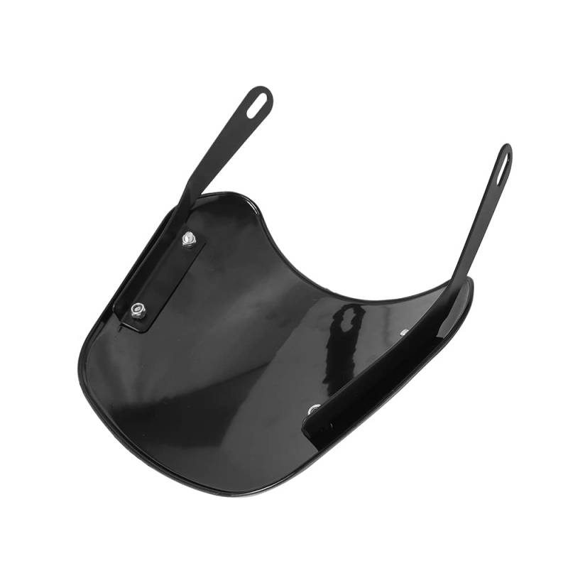 Motorrad Windschild Windschutzscheibe 6,5 "-9,45" Motorrad Scheinwerfer Windschutzscheibe Windabweiser Windschutzscheibe Universal Für Für Für Für von YBVDCXP