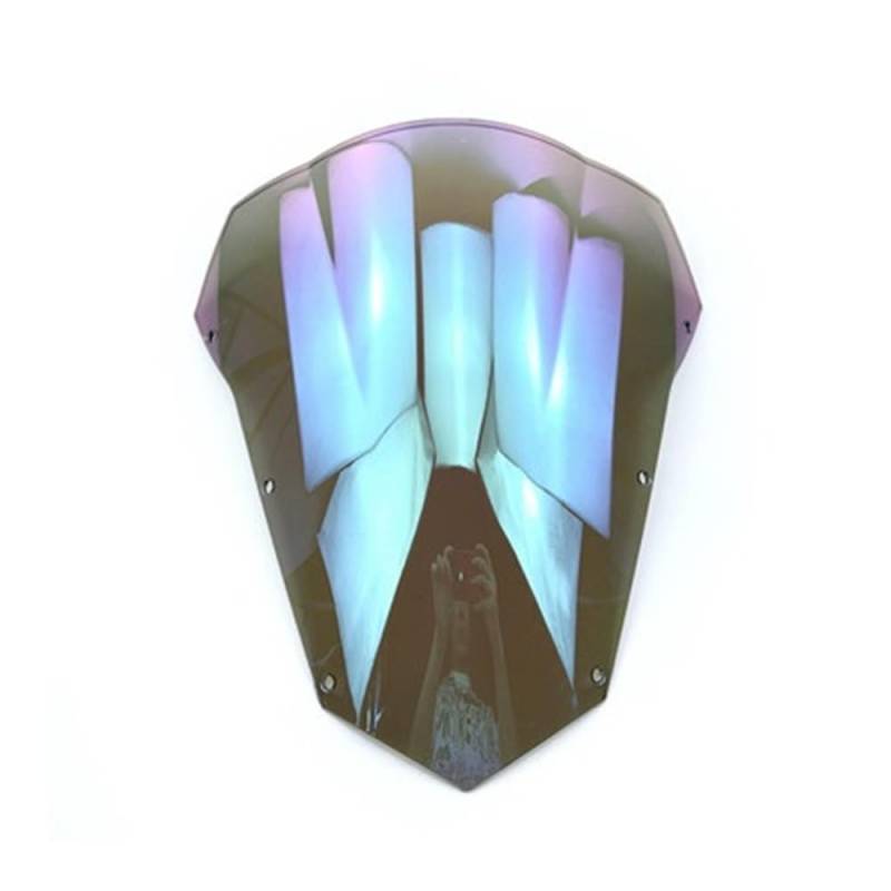 Motorrad Windschild Windschutzscheibe FÜR Motorrad Double Bubble Smoke Windschutzscheibe Windschutz Bildschirm 2007 2008 2009 2010 FZ6 S2 600 FZ-6 FZS600 FÜR Fazer FZ 6 von YBVDCXP