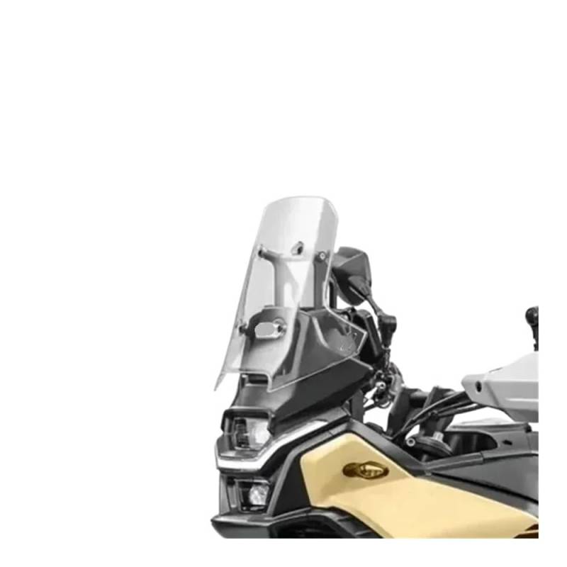 Motorrad Windschild Windschutzscheibe Für 450MT 450mt 450 MT Windschutzscheibe Motorrad Erhöhung Und Verbreiterung Windschutzscheibe 2024 Änderungszubehör von YBVDCXP
