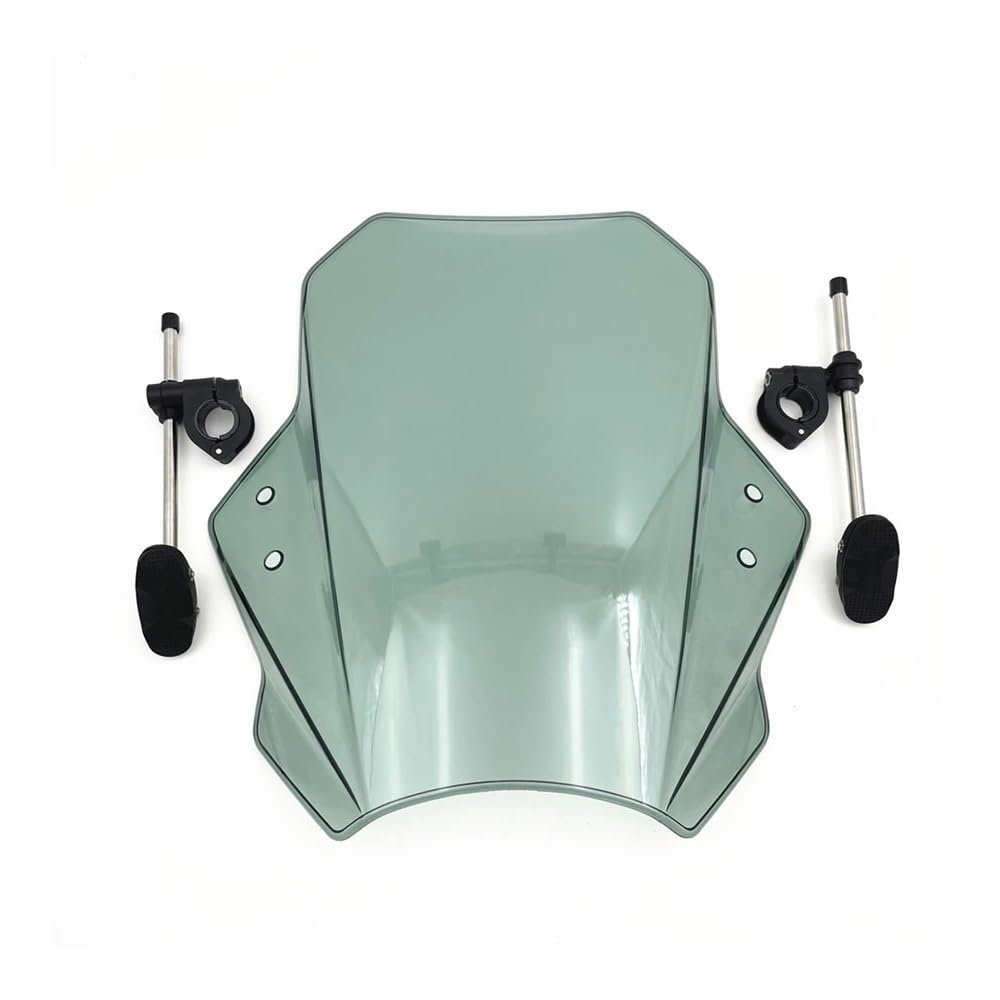 Motorrad Windschild Windschutzscheibe Für CTX 700N CTX700N CTX700 N Windschutzscheibe Motorrad Windabweiser Clamp-On Variable ABS Windschutzscheibe Spoiler von YBVDCXP
