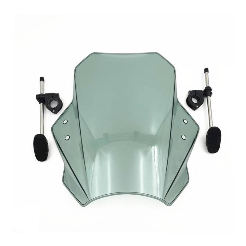 Motorrad Windschild Windschutzscheibe Für CTX 700N CTX700N CTX700 N Windschutzscheibe Motorrad Windabweiser Clamp-On Variable ABS Windschutzscheibe Spoiler von YBVDCXP