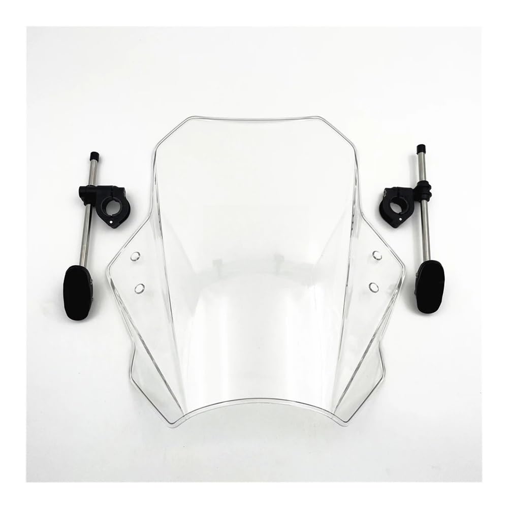 Motorrad Windschild Windschutzscheibe Für CTX 700N CTX700N CTX700 N Windschutzscheibe Motorrad Windabweiser Clamp-On Variable ABS Windschutzscheibe Spoiler von YBVDCXP