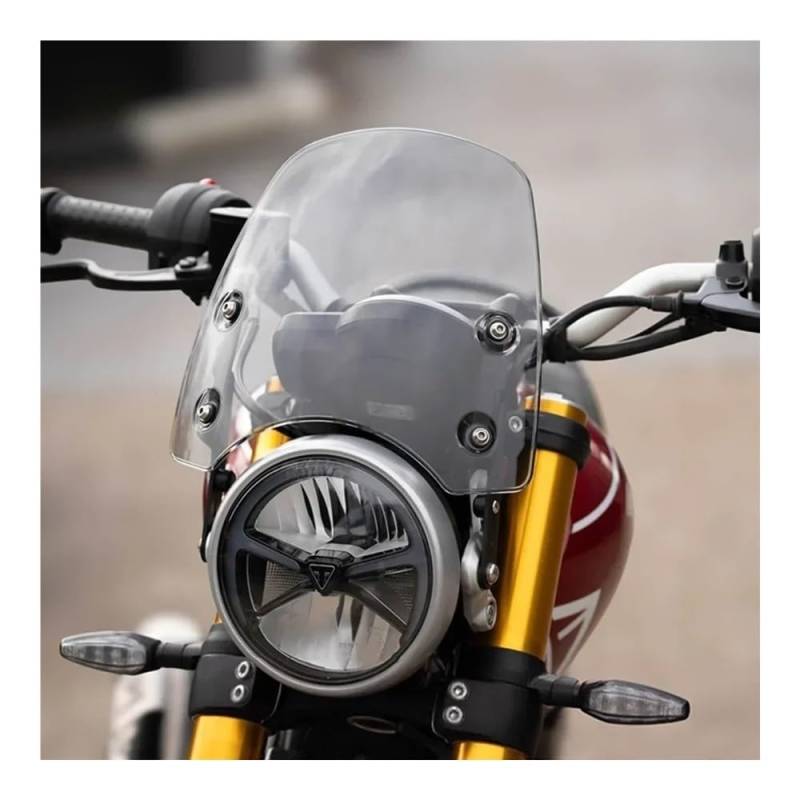 Motorrad Windschild Windschutzscheibe Für Für Speed ​​400 Für Speed400 Motorrad Modifikation Frontscheibe Windschutzscheibe Windschutz Winddicht Panel Spoiler von YBVDCXP