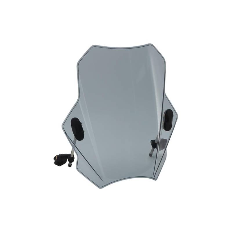 Motorrad Windschild Windschutzscheibe Für Für Universal Motorrad Windschutzscheibenabdeckung Bedeckt Der Screen -Deflektor Mit Klammer von YBVDCXP
