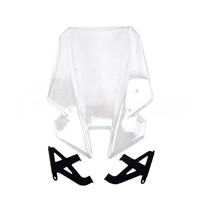 Motorrad Windschild Windschutzscheibe Für MT09 2017 2018 2019 2020 MT-09 FZ-09 FZ09 MT 09 '17-'20 Motorrad Für Sport Für Touring Windschutzscheibe Windschutz von YBVDCXP