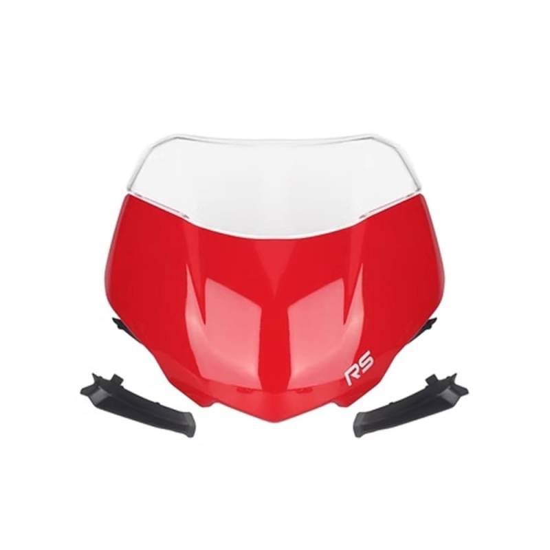Motorrad Windschild Windschutzscheibe Für Straße Für Triple 765RS 765 RS Moto2 2023 Motorrad Frontscheibe Windschutz Visier Wind Bildschirm Schild Spoiler Deflektor von YBVDCXP