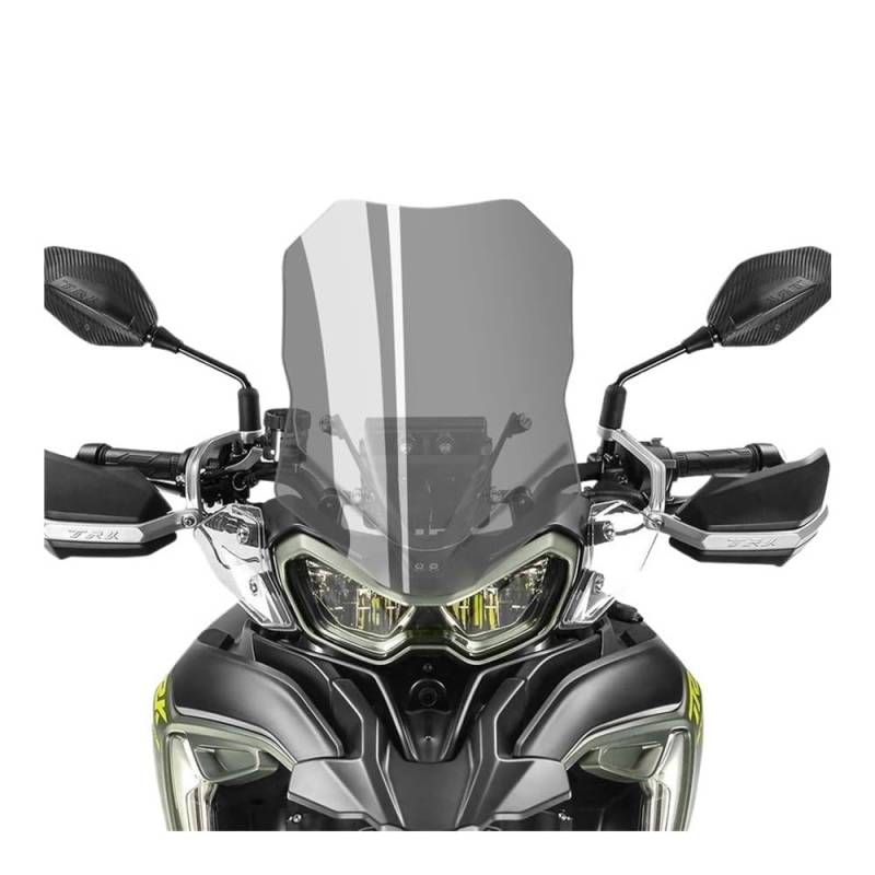 Motorrad Windschild Windschutzscheibe Für TRK702 TRK702X TRK 702 702X Motorrad Windschutzscheibe Windschutz Windabweiser Frontglas von YBVDCXP