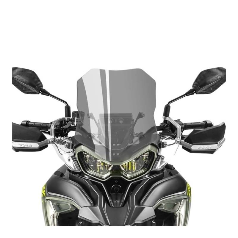 Motorrad Windschild Windschutzscheibe Für TRK702 TRK702X TRK 702 702X Motorrad Windschutzscheibe Windschutz Windabweiser Frontglas von YBVDCXP