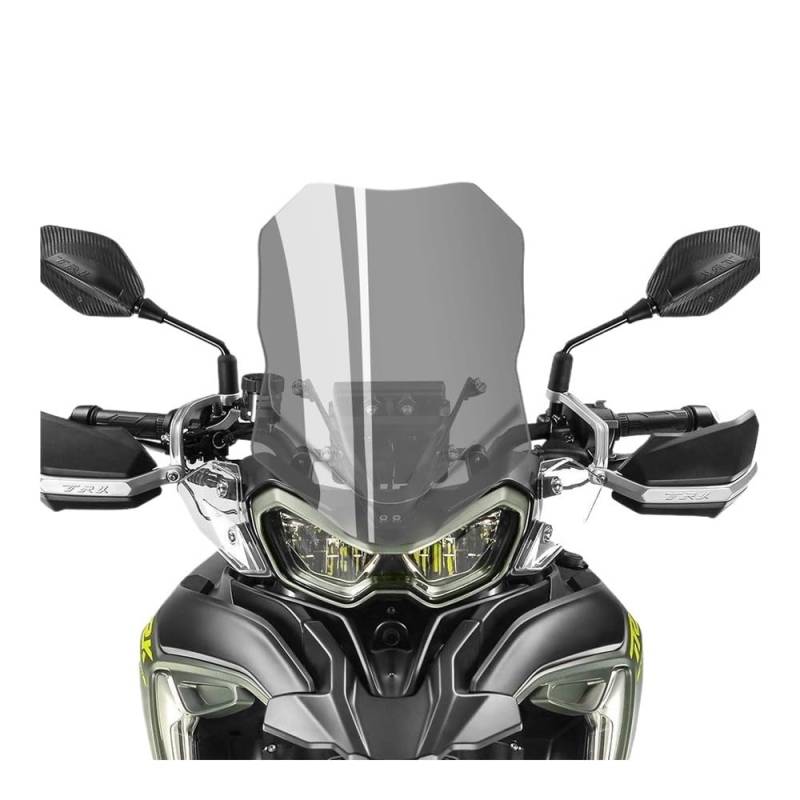 Motorrad Windschild Windschutzscheibe Für TRK702 TRK702X TRK 702 702X Motorrad Windschutzscheibe Windschutzscheibe Windlektoren Frontglas von YBVDCXP