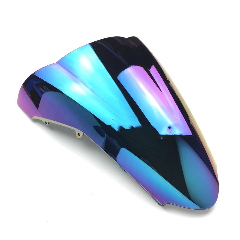 Motorrad Windschild Windschutzscheibe Für VFR800 VFR 800 2002-2012 2011 2010 2009 2008 2007 2006 Motorrad Double Bubble Windschutzscheibe Windschutz von YBVDCXP