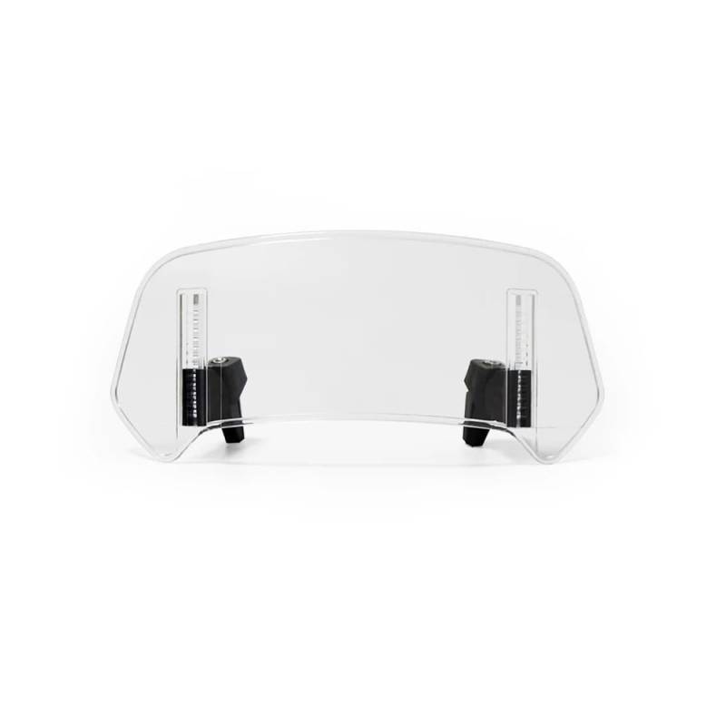 Motorrad Windschild Windschutzscheibe Für XL1000 V/Für Varadero XL600 VT1100 RC51 Für GROM MSX125 VTR1000 Motorrad Windschutzscheibe Clamp-Auf Windschutzscheibe Spoiler Verlängerung von YBVDCXP