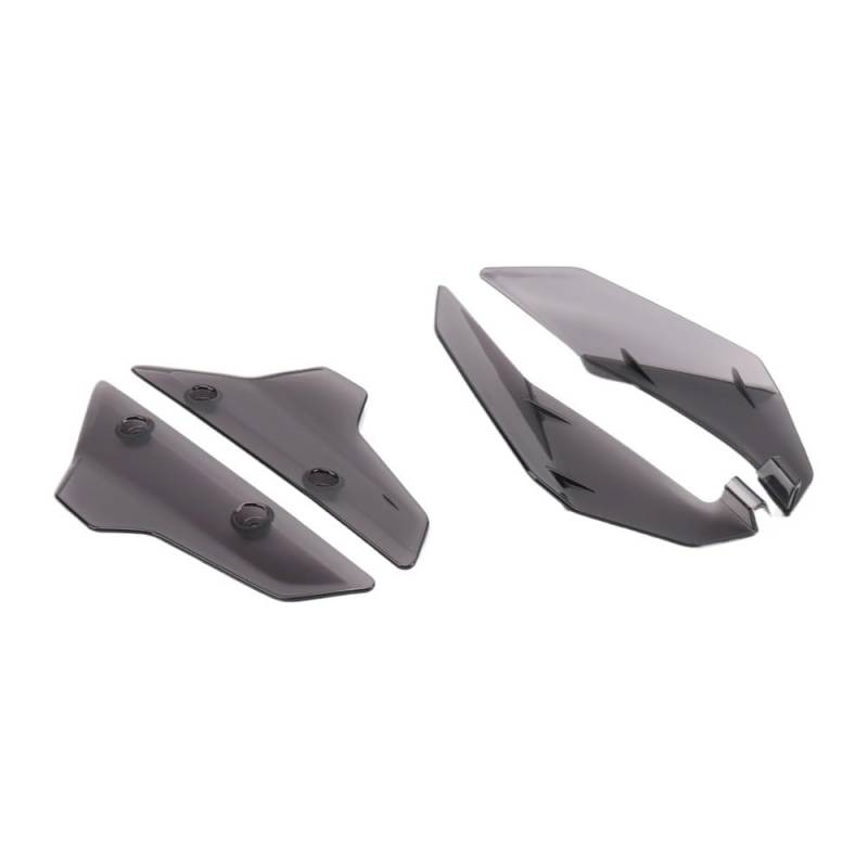 Motorrad Windschild Windschutzscheibe Für XL750 Für TRANSALP XL 750 Für Transalp 2023 Motorrad Vorne Windabweiser Seite Spoiler Windschutzscheibe Windschutz von YBVDCXP