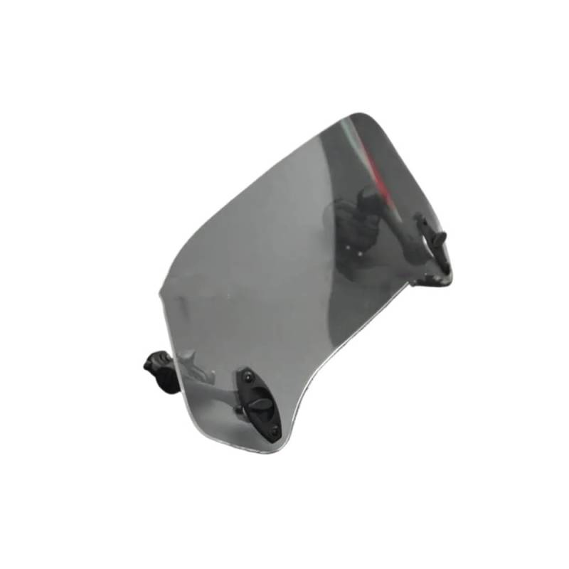 Motorrad Windschild Windschutzscheibe Klare Motorrad-Verlängerungs-Tour-Windschutzscheiben-Spoiler Einstellbarer Luftstrom-Deflektor zusätzliche Windschutzscheibe für Roller von YBVDCXP