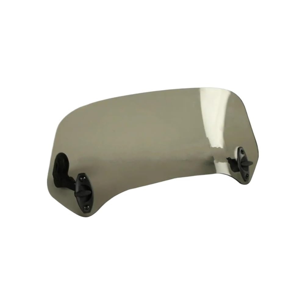 Motorrad Windschild Windschutzscheibe Klare Motorrad-Verlängerungs-Tour-Windschutzscheiben-Spoiler Einstellbarer Luftstrom-Deflektor zusätzliche Windschutzscheibe für Roller von YBVDCXP