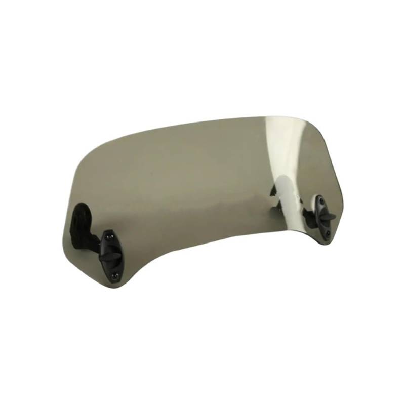 Motorrad Windschild Windschutzscheibe Klare Motorrad-Verlängerungs-Tour-Windschutzscheiben-Spoiler Einstellbarer Luftstrom-Deflektor zusätzliche Windschutzscheibe für Roller von YBVDCXP