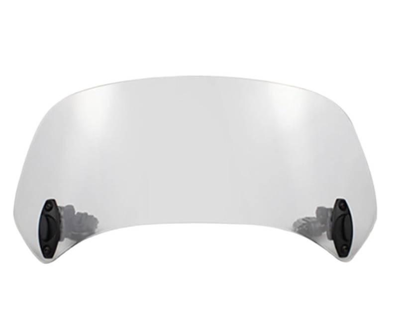Motorrad Windschild Windschutzscheibe Motorrad Verlängerung Windschutzscheibe Spoiler Windschutzscheibe Air Deflektor Universal Motorräder Motor Bike Roller von YBVDCXP