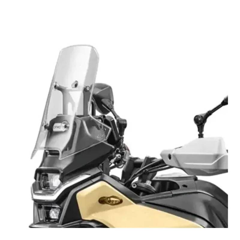 Motorrad Windschild Windschutzscheibe Motorrad Vordere Windschutzscheibe Für CF-Moto 450 MT 450MT Zubehör Windschutzscheibe Für CF Moto 450 MT 450 MT Für Spoiler 2024 Teile von YBVDCXP