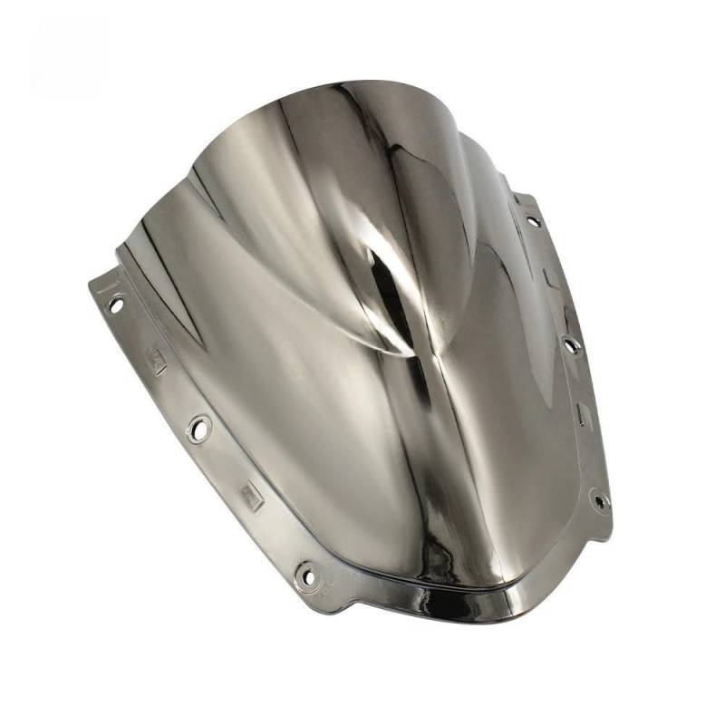 Motorrad Windschild Windschutzscheibe Motorrad Windschutzscheibe Für Für NI&nja ZX10R ZX-10R 2021 2022 2023 Wind Bildschirm Double Bubble Verkleidung Windschutzscheibe von YBVDCXP