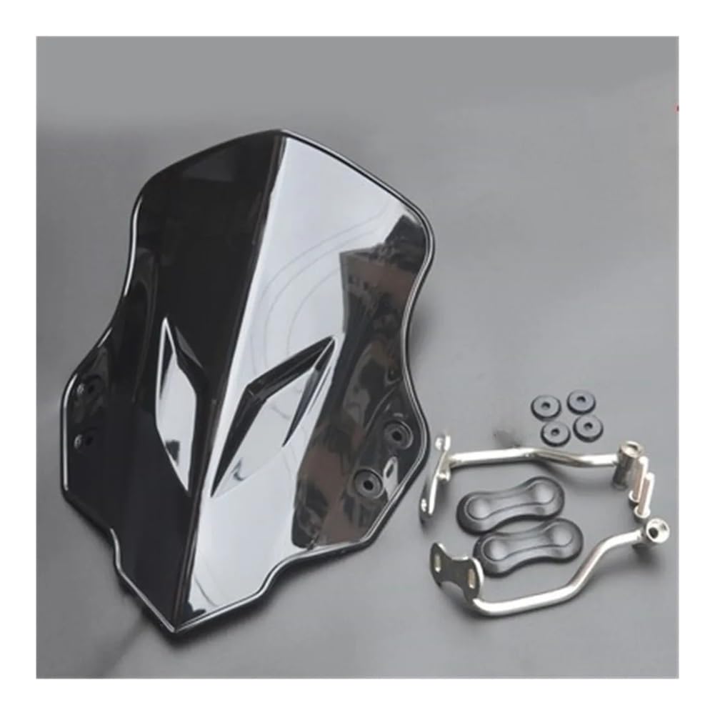 Motorrad Windschild Windschutzscheibe Motorrad Windschutzscheibe Spoiler Windabweiser Decor Für Papio St 125 125-3a cf125-3A von YBVDCXP