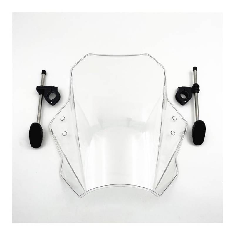 Motorrad Windschild Windschutzscheibe Motorrad Windschutzscheibe Up & Down Einstellbare Universal Windschutzscheibe Spoiler Verlängerung Deflektor Für 900 von YBVDCXP