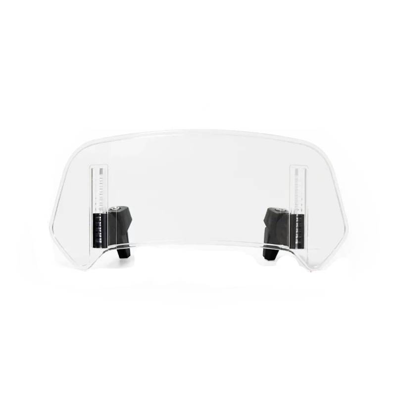 Motorrad Windschild Windschutzscheibe Motorrad Windschutzscheibe Verlängerung Einstellbare Spoiler Windabweiser Für CB400X CB500X NT1100 XL750 Für Transalp ADV 150 von YBVDCXP
