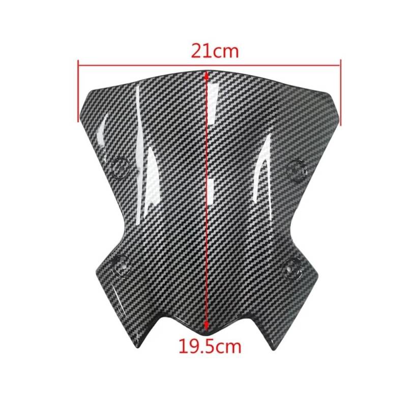 Motorrad Windschild Windschutzscheibe Motorrad-Windschutzscheibe Windschutzscheibe Für Z900 2020-2022 2023 Vordere Windschutzschirme-Defektoren von YBVDCXP