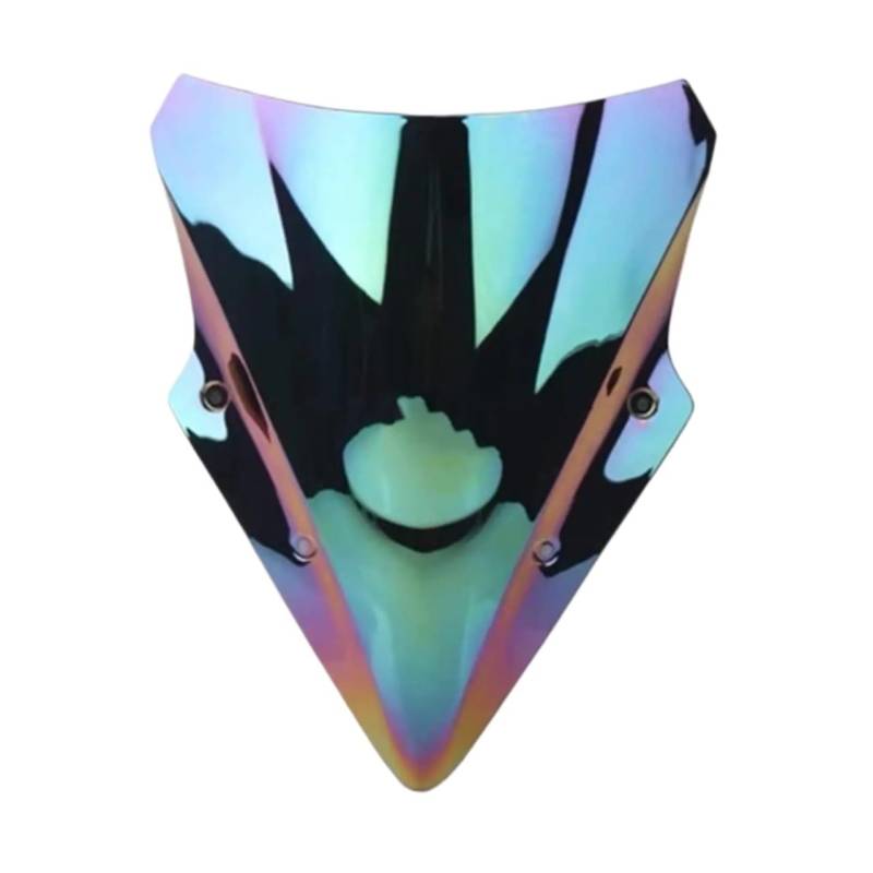 Motorrad Windschild Windschutzscheibe Motorrad Zubehör Windschutzscheibe Windschutz Windabweiser Double Bubble Für Für NI&nja 650 ER6F 2017 2018 2019 von YBVDCXP