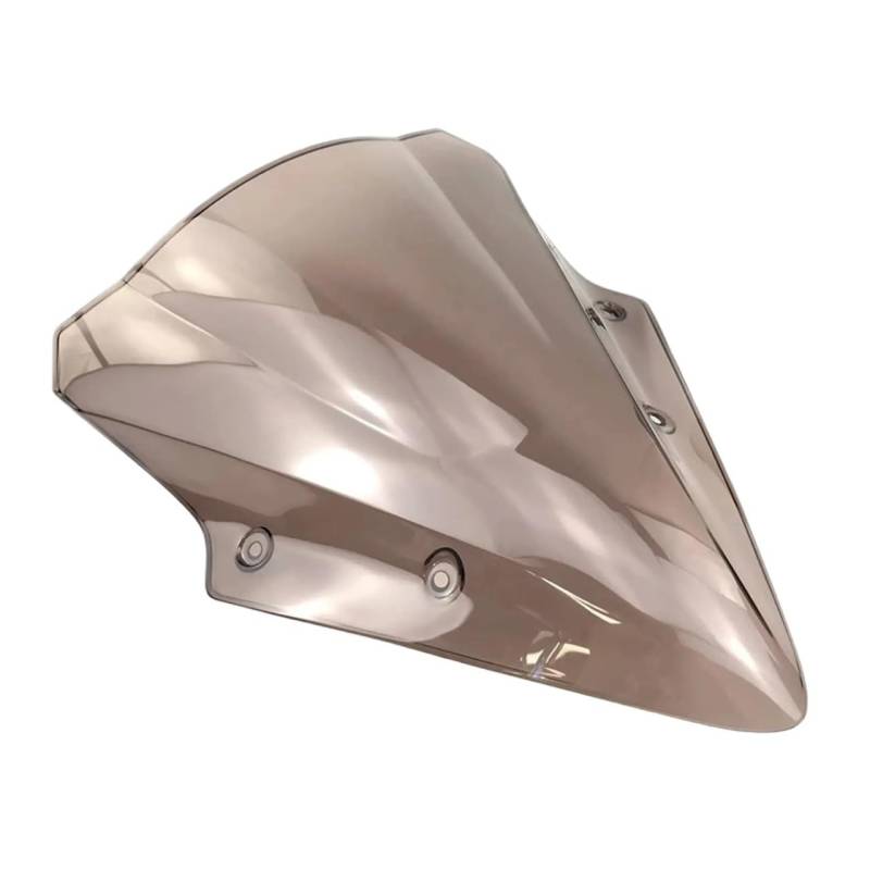 Motorrad Windschild Windschutzscheibe Motorrad Zubehör Windschutzscheibe Windschutz Windabweiser Double Bubble Für Für NI&nja 650 ER6F 2017 2018 2019 von YBVDCXP