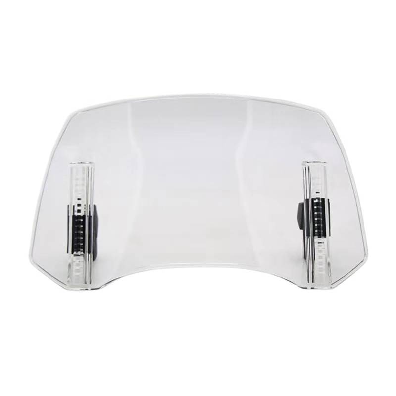 Motorrad Windschild Windschutzscheibe Universal Motorcycl Windschutzscheibe Verlängerung Einstellbare Spoiler Windabweiser Für F900R F900XR F650GS F700GS F800GS F650CS F800R von YBVDCXP