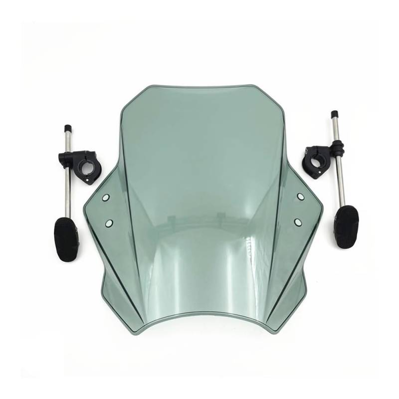 Motorrad Windschild Windschutzscheibe Windschutzscheibe Universal Motorrad Windabweiser Clamp-On Variable Windschutzscheibe Spoiler Für CTX 700N CTX700N CTX700 N von YBVDCXP