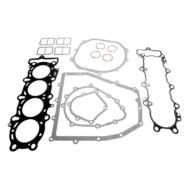 Motorrad Zylinder Kurbelgehäuse Kupplung Ölwanne Generator Abdeckung Dichtung Kits for Ninja ZX-6R 2000-2002 ZZR600 2005-2008 von YCLYXY