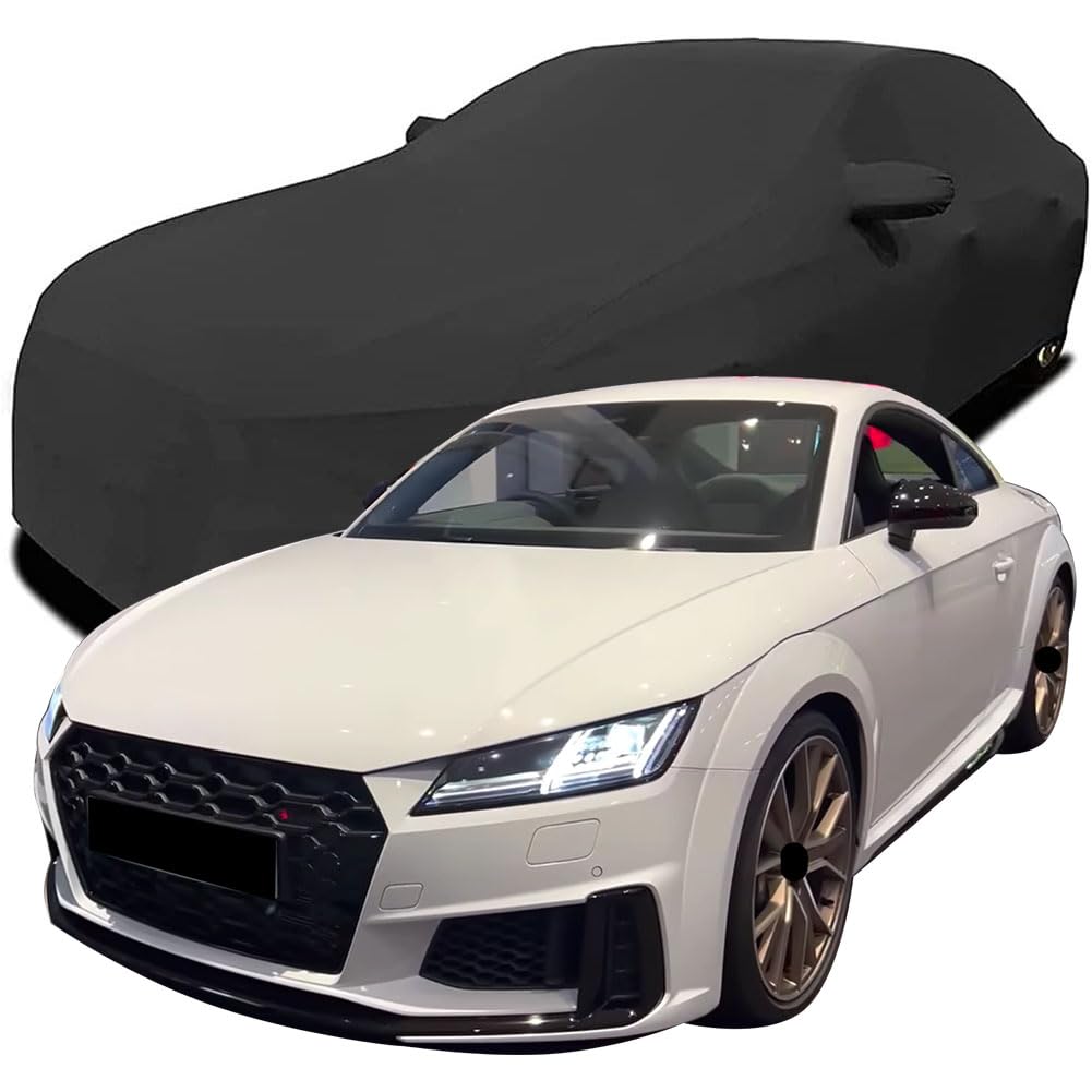 Maßgeschneiderte Autoabdeckung für Audi TTS Coupé Quattro 2023 2024 2025, Indoor-Autoabdeckung Abdeckung Samt Stretch Staubdicht Atmungsaktiv Schutz,Black Maßgeschneiderte Autoabdeckung für Audi TTS Coupé Quattro 2023 2024 2025, Indoor-Autoabdeckung Abdeckung Samt Stretch Staubdicht Atmungsaktiv Schutz,Black von YCPHR