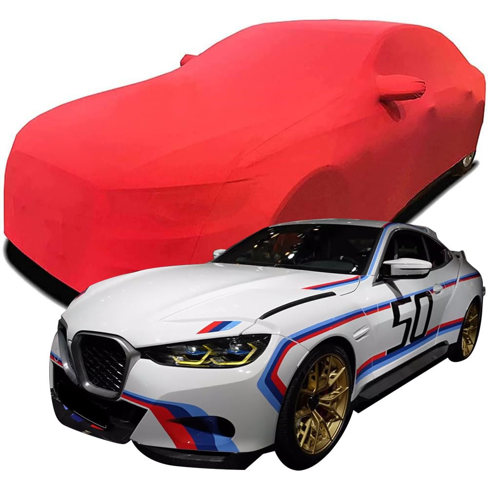 Maßgeschneiderte Autoabdeckung für BMW 3.0 CSL, Indoor-Autoabdeckung Abdeckung Samt Stretch Staubdicht Atmungsaktiv Schutz,Red Maßgeschneiderte Autoabdeckung für BMW 3.0 CSL, Indoor-Autoabdeckung Abdeckung Samt Stretch Staubdicht Atmungsaktiv Schutz,Red von YCPHR