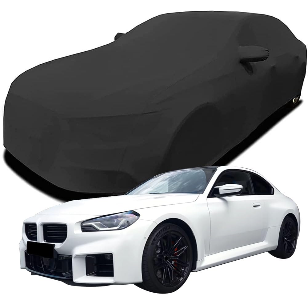 Maßgeschneiderte Autoabdeckung für BMW M2 2023 2024 2025, Indoor-Autoabdeckung Abdeckung Samt Stretch Staubdicht Atmungsaktiv Schutz,Black Maßgeschneiderte Autoabdeckung für BMW M2 2023 2024 2025, Indoor-Autoabdeckung Abdeckung Samt Stretch Staubdicht Atmungsaktiv Schutz,Black von YCPHR