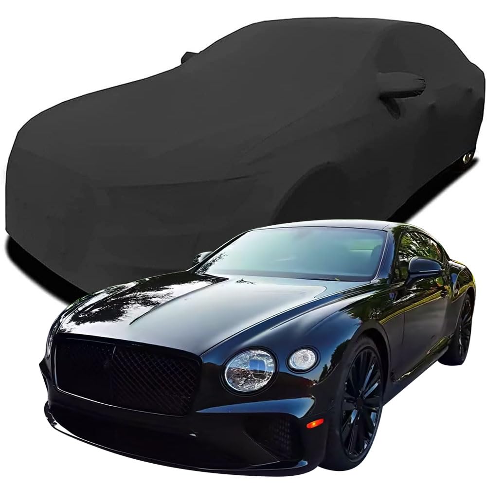 Maßgeschneiderte Autoabdeckung für Bentley Continental GT Speed 2024 2025, Indoor-Autoabdeckung Abdeckung Samt Stretch Staubdicht Atmungsaktiv Schutz,Black Maßgeschneiderte Autoabdeckung für Bentley Continental GT Speed 2024 2025, Indoor-Autoabdeckung Abdeckung Samt Stretch Staubdicht Atmungsaktiv Schutz,Black von YCPHR