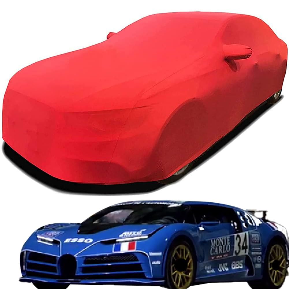 Maßgeschneiderte Autoabdeckung für Bugatti Centodieci, Indoor-Autoabdeckung Abdeckung Samt Stretch Staubdicht Atmungsaktiv Schutz,Red Maßgeschneiderte Autoabdeckung für Bugatti Centodieci, Indoor-Autoabdeckung Abdeckung Samt Stretch Staubdicht Atmungsaktiv Schutz,Red von YCPHR