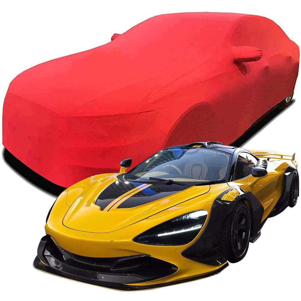 Maßgeschneiderte Autoabdeckung für McLaren 720S Galaxy by ZACOE Performance McLaren, Indoor-Autoabdeckung Abdeckung Samt Stretch Staubdicht Atmungsaktiv Schutz,Red Maßgeschneiderte Autoabdeckung für McLaren 720S Galaxy by ZACOE Performance McLaren, Indoor-Autoabdeckung Abdeckung Samt Stretch Staubdicht Atmungsaktiv Schutz,Red von YCPHR