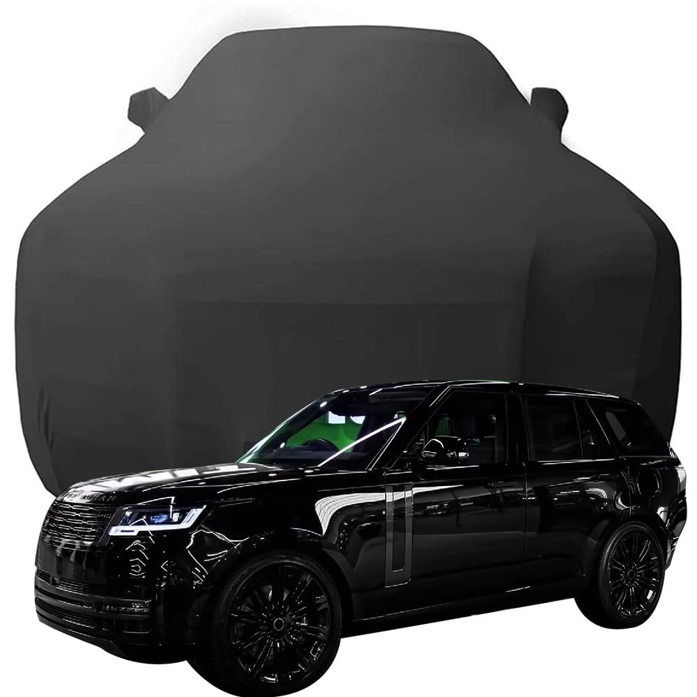 Maßgeschneiderte Autoabdeckung für Range Rover First Edition 2023 2024 2025, Indoor-Autoabdeckung Abdeckung Samt Stretch Staubdicht Atmungsaktiv Schutz,Black Maßgeschneiderte Autoabdeckung für Range Rover First Edition 2023 2024 2025, Indoor-Autoabdeckung Abdeckung Samt Stretch Staubdicht Atmungsaktiv Schutz,Black von YCPHR