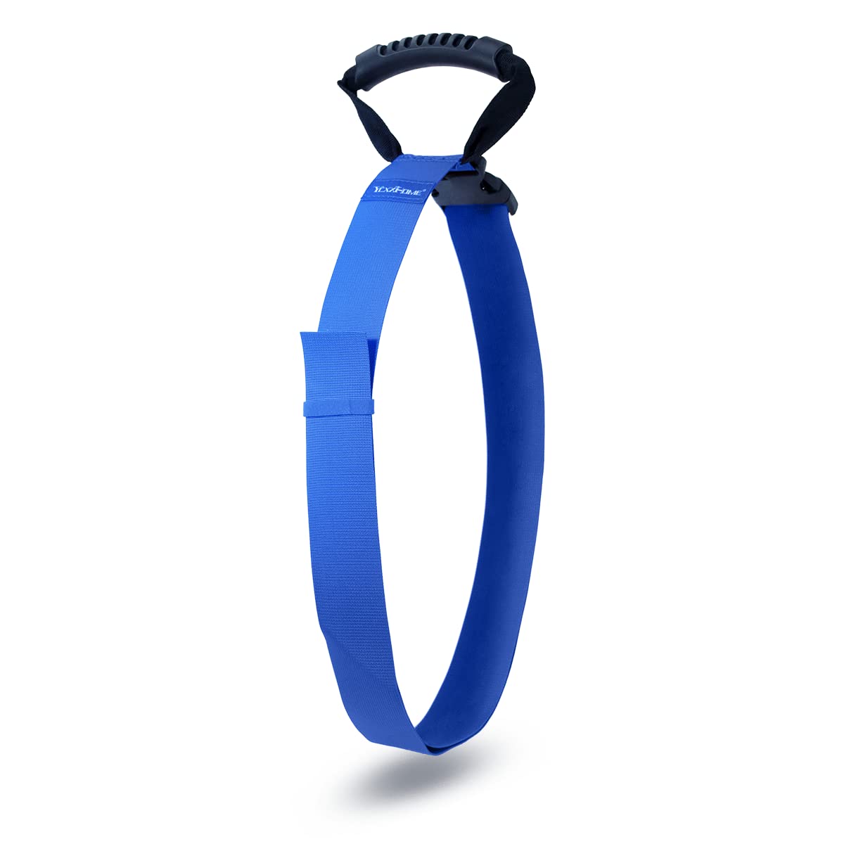 Strapazierfähiger Gepäck-Zurrgurthalter für sperrige Gegenstände mit Griff, XL-Spanngurt, verstellbarer Gurt, eng für sicheren Halt, ideal für sperrige Gegenstände auf Reisen (blau) von YCXX-HOME