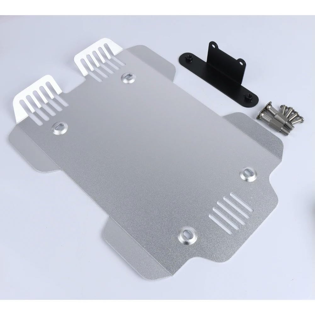 YCYHMHH Für BMW R18 Classic R 18 2020–2023 Motorrad-Untermotor-Schutzabdeckung, Bashguards Sump Plate Skid Plate Zubehör aus Aluminiumlegierung in Silber YCYHMHH Für BMW R18 Classic R 18 2020–2023 Motorrad-Untermotor-Schutzabdeckung, Bashguards Sump Plate Skid Plate Zubehör aus Aluminiumlegierung in Silber von YCYHMHH