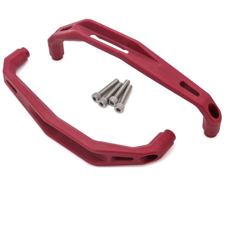 YDADV Motorrad Beifahrer Griff Haltegriff Schiene Armlehne Für Yamaha TENERE 700 Tenere700 XTZ 7 T7 2019 2020 2021 Zubehör (Rot) von YDADV