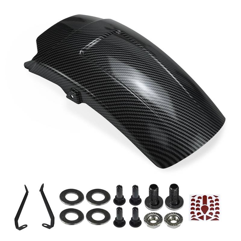 YDADV Motorrad Kotflügel Vorne Extender Spritzschutz Schutzabdeckung FÜR YAMAHA MT09 SP TRACER 9 GT 2021- XSR 900 2022- Zubehör (Kohlefaser) von YDADV