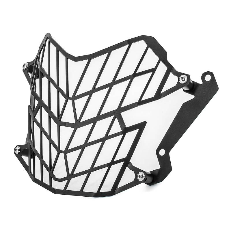 YDADV Motorrad Scheinwerfer Schutz Abdeckung Scheinwerfer Kühlergrill Schutz Für Yamaha Tenere700 Tenere 700 2019 2020 2021 2022 2023 Zubehör Schwarz von YDADV