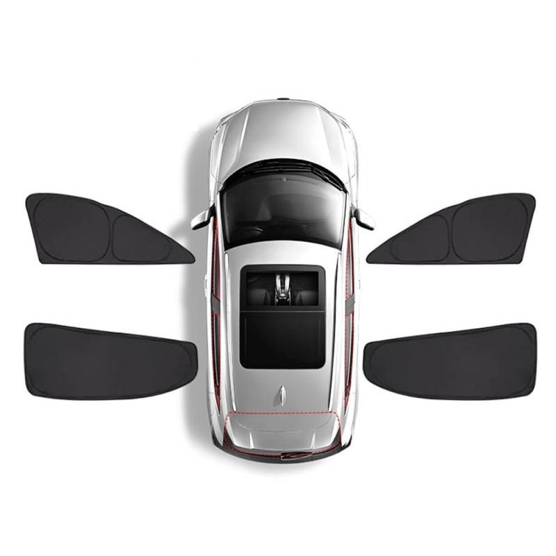 Sonnenschutz Auto Baby für BMW X4 2019-2024, Sonnenschutz Auto, Auto UV Schutz Seitenfenster für Kinder & Haustiere,4PCS von YDLYDL