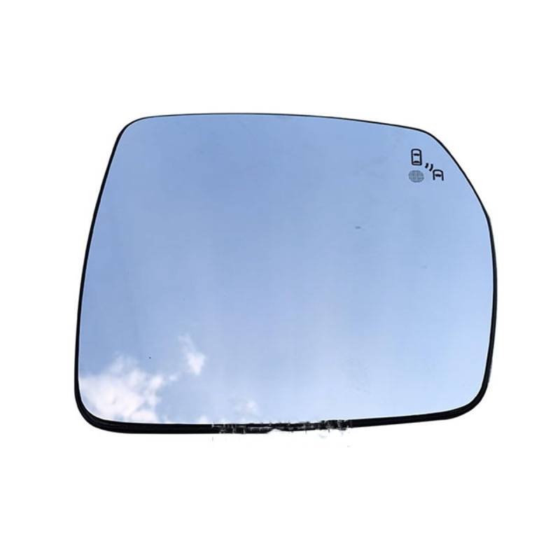 Spiegelglas Ersatz für Ford Edge 2015-2020 Heated With Blind Spot, Links Oder Rechts Außenspiegel Verstellbar Geeignet Umkehrlinse Rückfahrglas Spiegel,Right von YDLYDL